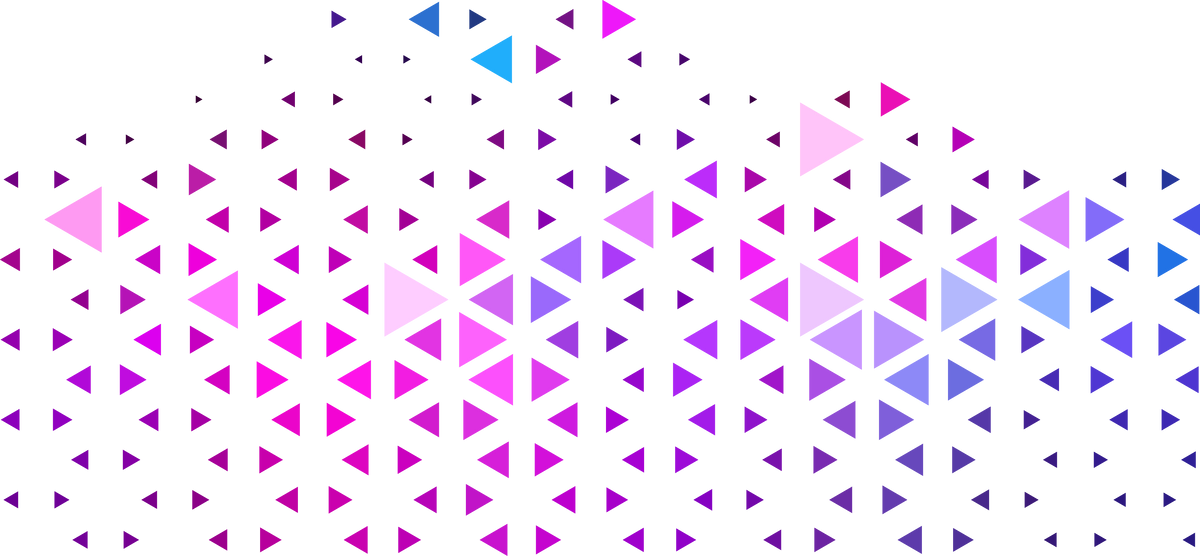 Abstract geometric triangle pattern